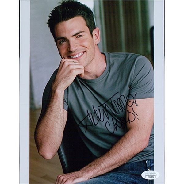 The Diplomat Aidan Turner signed photo. JSA Authenticated