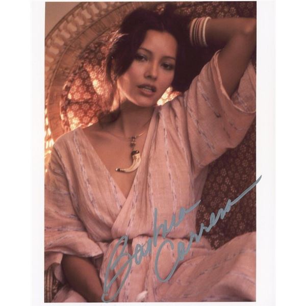 Bond Girl Barbara Carrera signed photo