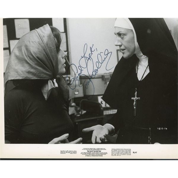 The Devil Within Her Joan Collins signed  movie still