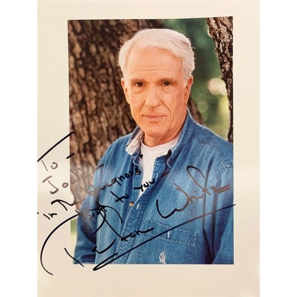 Musician Peter White signed photo