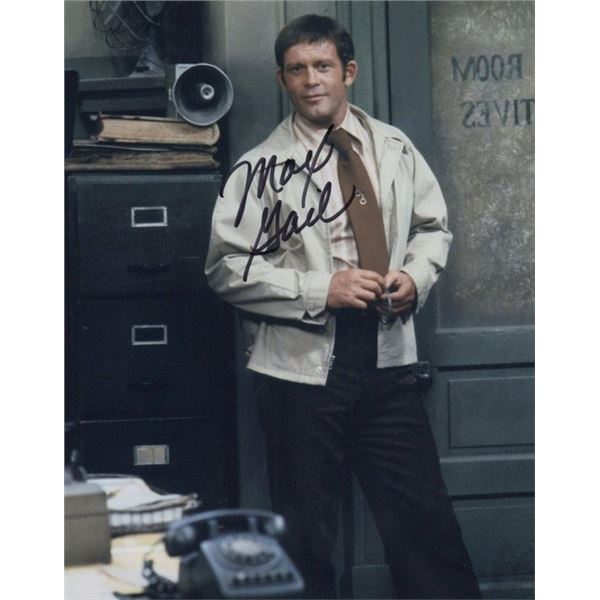 Barney Miller Max Gail Signed Photo