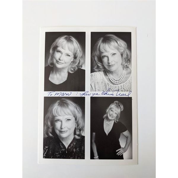 Girl Happy Chris Noel signed photo