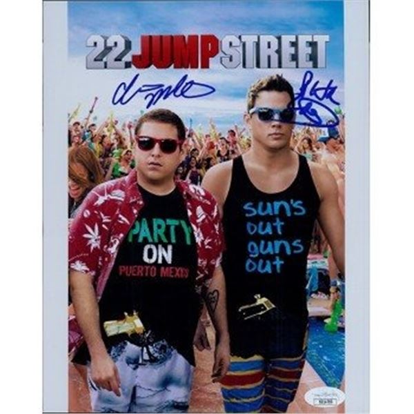 22 Jump Street signed photo. JSA Authenticated