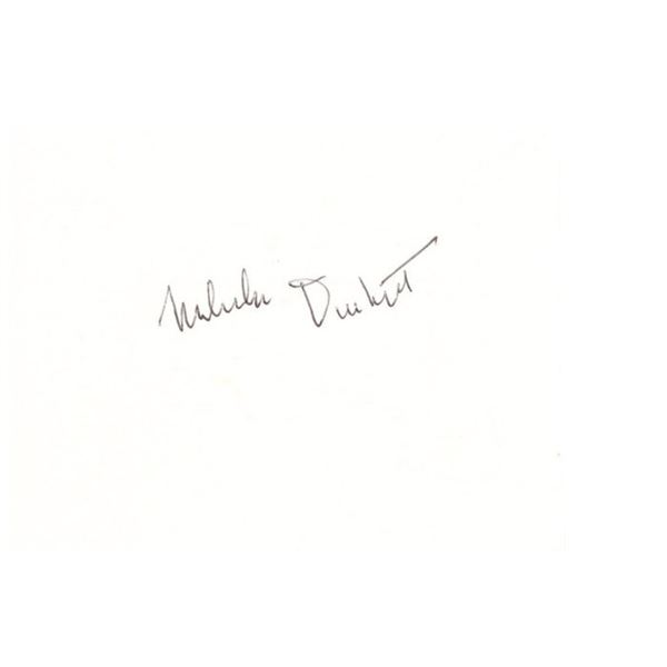 MLB Star Mahlon Duckett signed print.