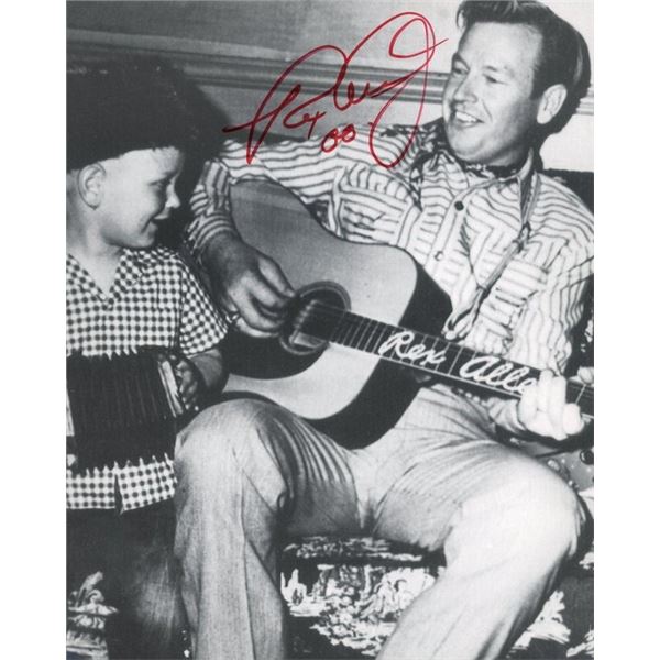 The Arizona Cowboy Rex Allen signed photo