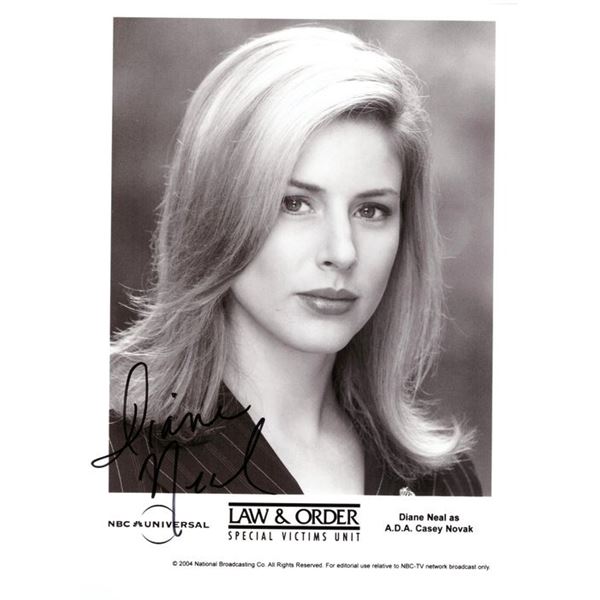 Law & Order: Special Victims Unit Diane Neal signed photo