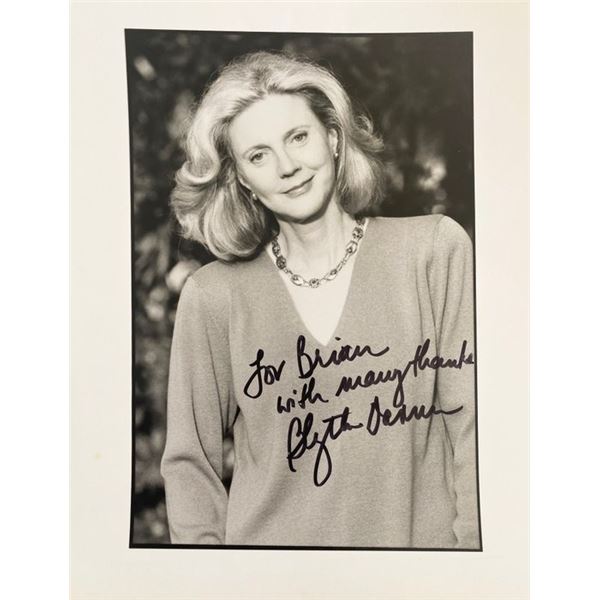 Meet The Parents Blythe Danner signed photo