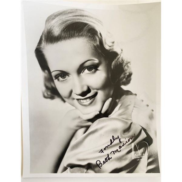 Trail of Terror Beth Marion signed photo