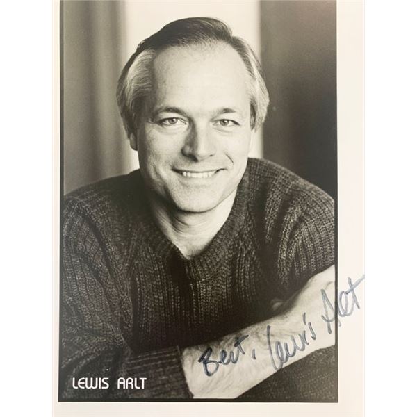 He Knows Your Alone Lewis Arlt signed photo