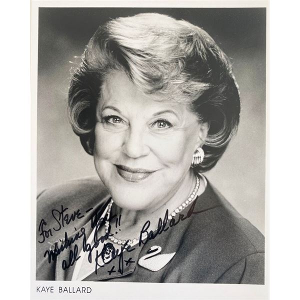 The Ritz Kaye Ballard signed photo