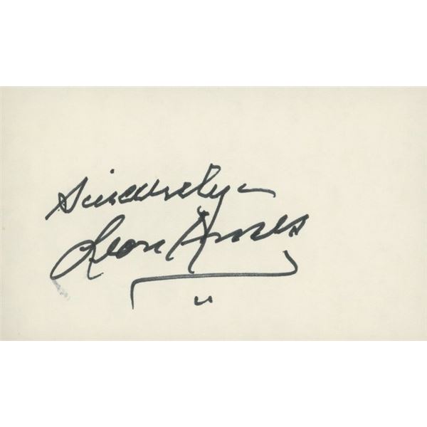 The Postman Always Rings Twice Leon Ames signature cut