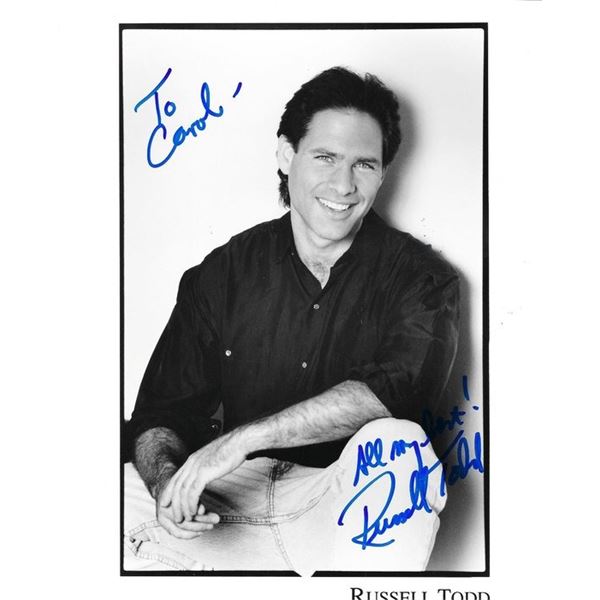 Friday The 13th Russell Todd signed photo