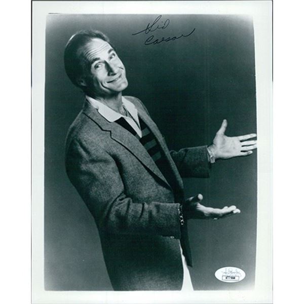 Comedian Sid Caesar Signed Photo JSA Authenticated