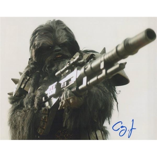 The Book of Boba Fett Carey Jones Signed Photo