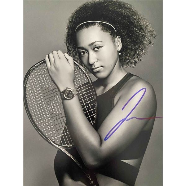 Tennis Champion Naomi Osaka signed photo
