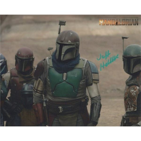 The Mandalorian Jeff Hendrick Signed Photo