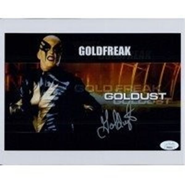 WWE WWF Wrestler Goldust Signed Photo