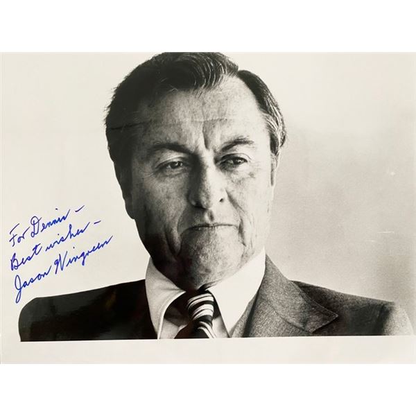 The Empire Strikes Back Boba Fett Voice Jason Wingreen signed photo