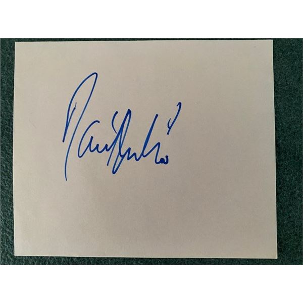 The Addams Family Raul Julia original signature