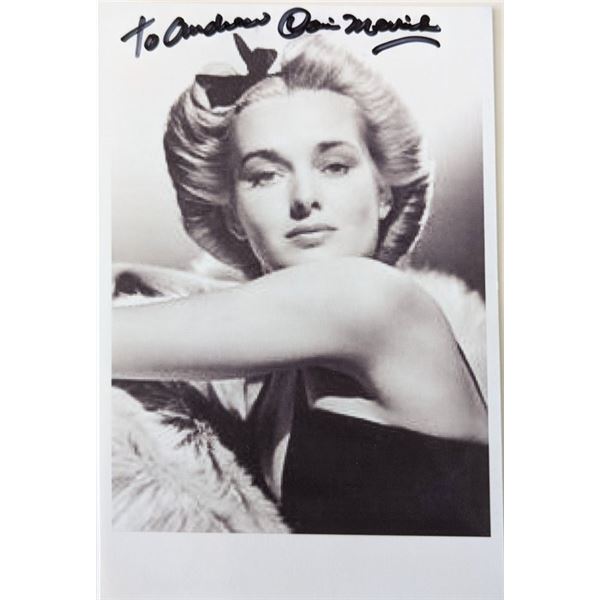 The Big Noise Doris Merrick Signed Photo
