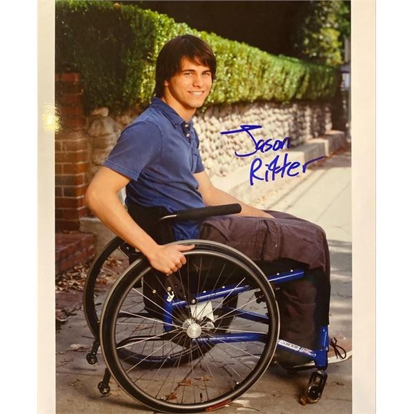 Frozen Jason Ritter signed photo