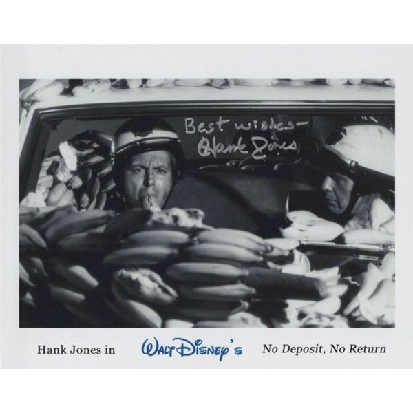 No Deposit, No Return Hank Jones Signed Photo