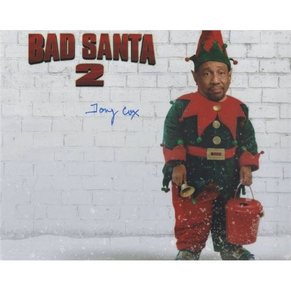 Bad Santa Tony Cox Signed Photo