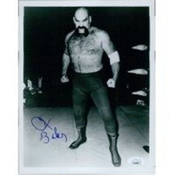 WWF WWE Wrestler Ox Baker Signed Photo