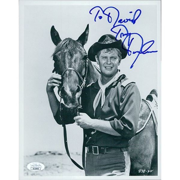 A Distant Trumpet Troy Donahue Signed  Photo JSA Authenticated