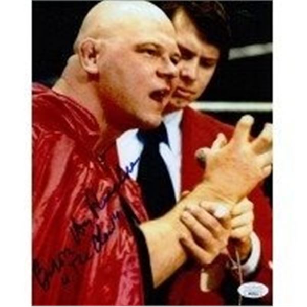 WWE WWF Wrestler Baron Von Raschke Signed Photo