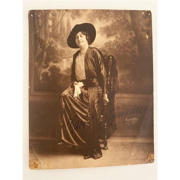 Soprano Margaret Matzenauer signed Opera Star photo
