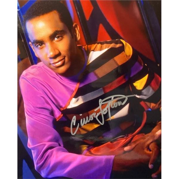 Star Trek Deep Space Nine Cirroc Lofton signed photo