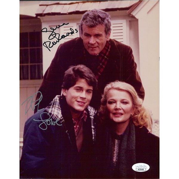 Thursday's Child Rob Lowe and Gena Rowlands Signed Photo JSA Authentic