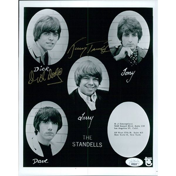 The Standells Dick Dodd and Larry Tamblyn Signed Photo JSA Authenticated