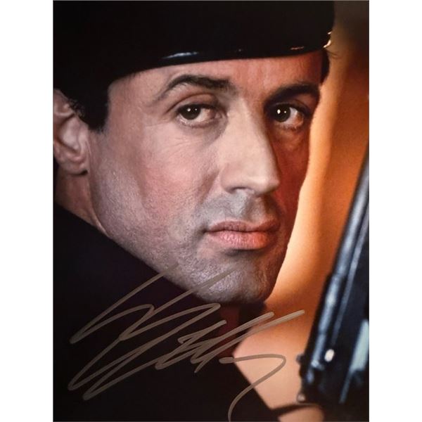 Demolition Man Sylvester Stallone Signed Photo