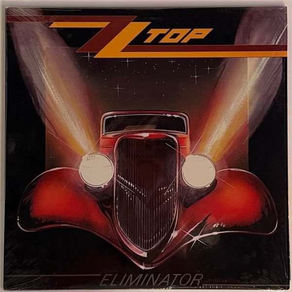 ZZ Top Eliminator original album pressing