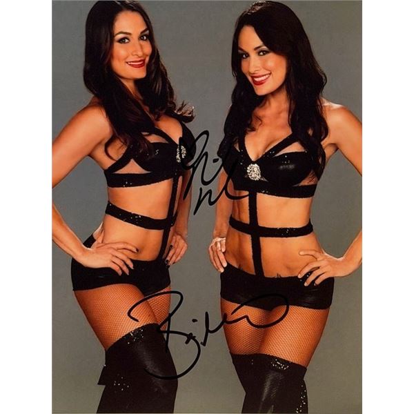WWE The Bella Twins Signed Photo
