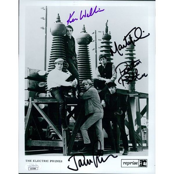 The Electric Prunes Signed Promo Photo  JSA Authenticated