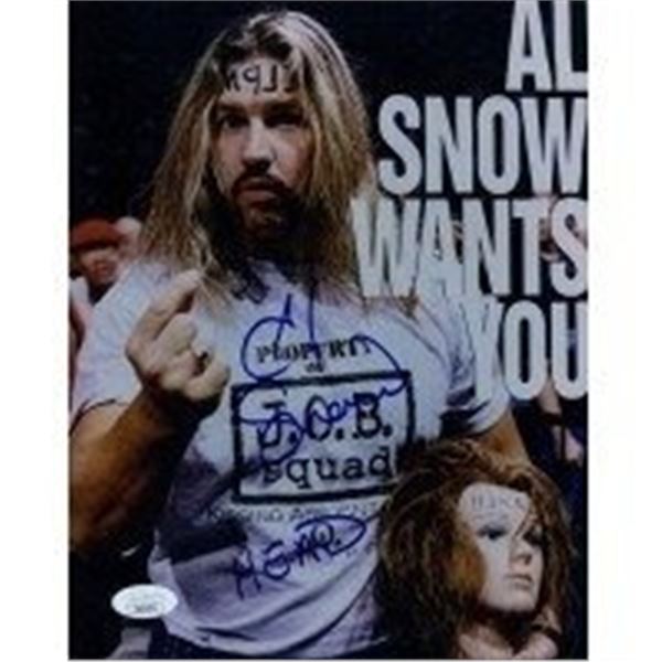 WWE WWF ECW Wrestler Al Snow Signed Photo