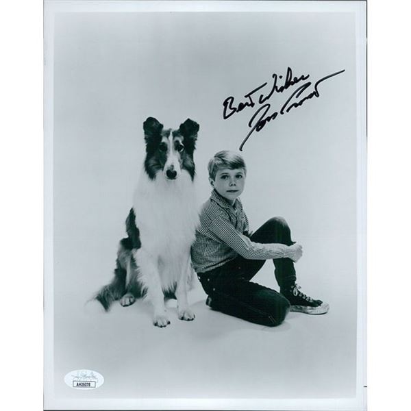 Lassie Jon Provost Signed Photo JSA
