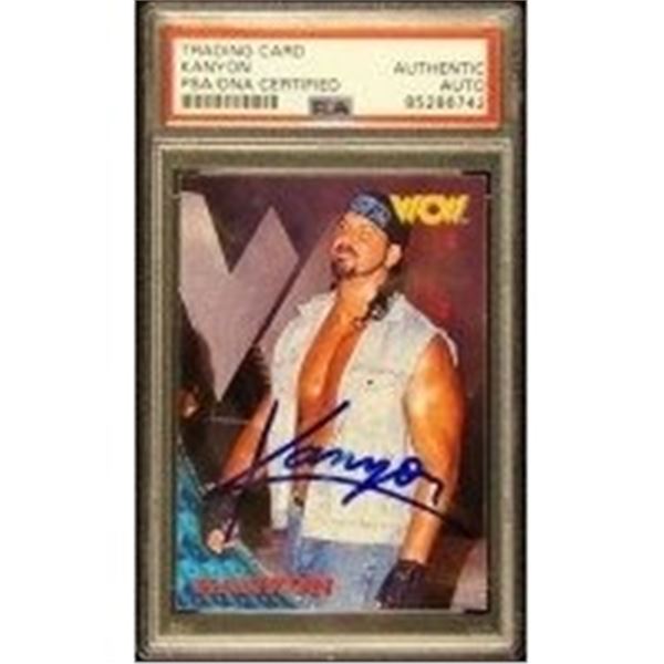 WCW Chris Kanyon Signed Card