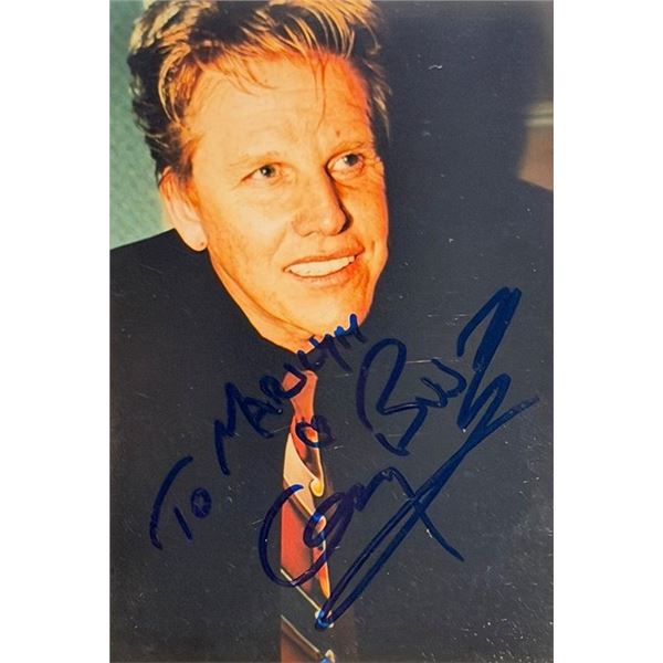 Lethal Weapon Gary Busey Signed Photo