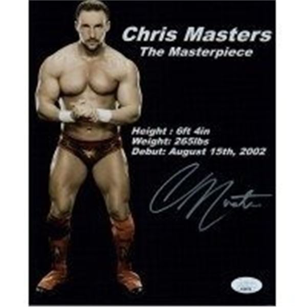 WWE NWA TNA Chris Masters Signed Photo