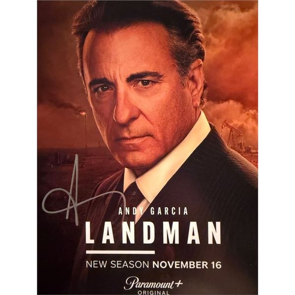 Landman Andy Garcia Signed Photo