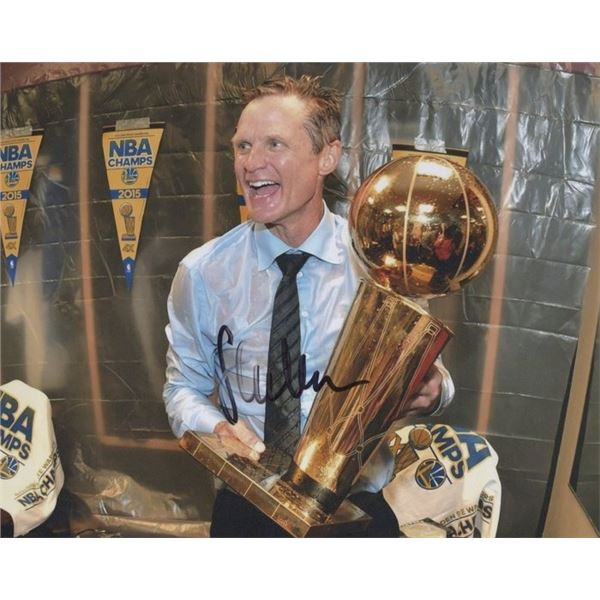 NBA Star Steve Kerr Signed Photo