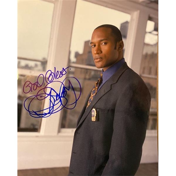 NYPD Blue Henry Simmons signed photo