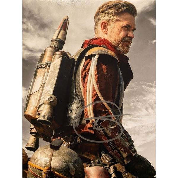The Mandalorian TImothy Olyphant signed photo