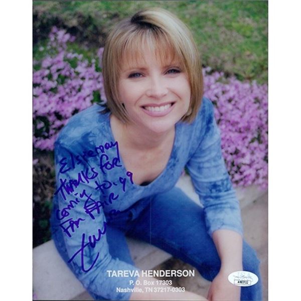 Country Singer Tareva Henderson Signed Photo JSA Authenticated
