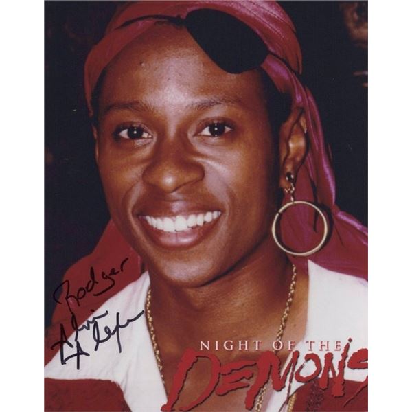 Night of The Demons Alvin Alexis Signed Photo