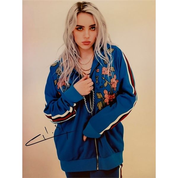 Billie Eilish signed photo